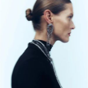 NWT Zara Jewel Strand Earrings